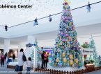 The Pokémon Company firar julen med en 16 fot lång julgran gjord av plyschor