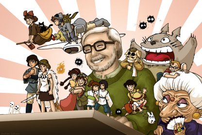 Mästerliga Miyazakis magiska.. filmer!