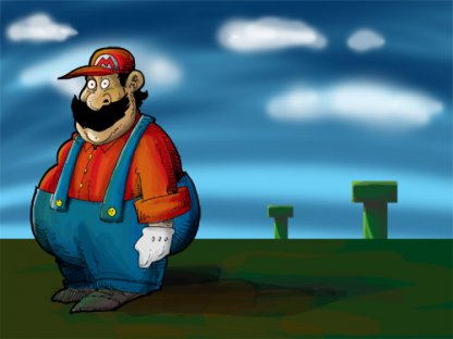 Miyamoto förklarar den knubbige Mario!