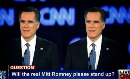 Will the real Mitt Romney..